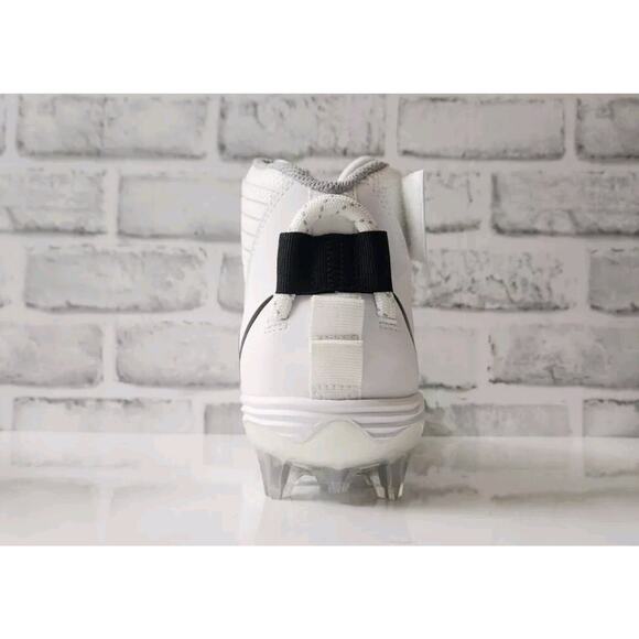 Nike Force Savage Pro 2 Football Cleats White Black Men\'s Size 10 AH4000-100 main image 4